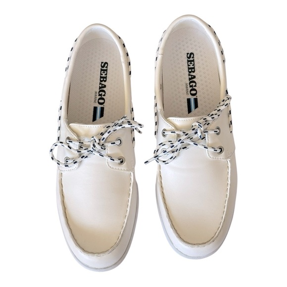 SEBAGO Marine Women’s Jackman Lightweight Boat Shoe White Size 10.5 - Picture 6 of 7